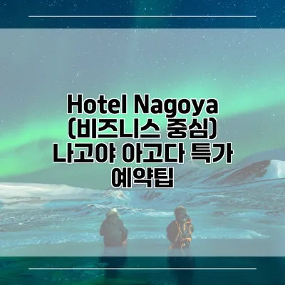 Hotel Nagoya (비즈니스 중심) 나고야 아고다 특가 예약팁