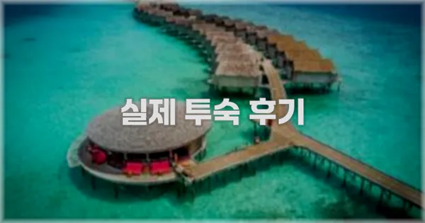 💬 실제 투숙 후기