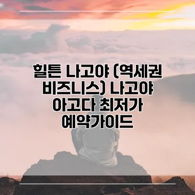 힐튼 나고야 (역세권 비즈니스) 나고야 아고다 최저가 예약가이드